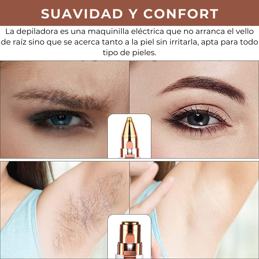 UNIDAD EXTRA Depiladora de Vello Facial 2 en 1 - Rasuradora EpiPro™
