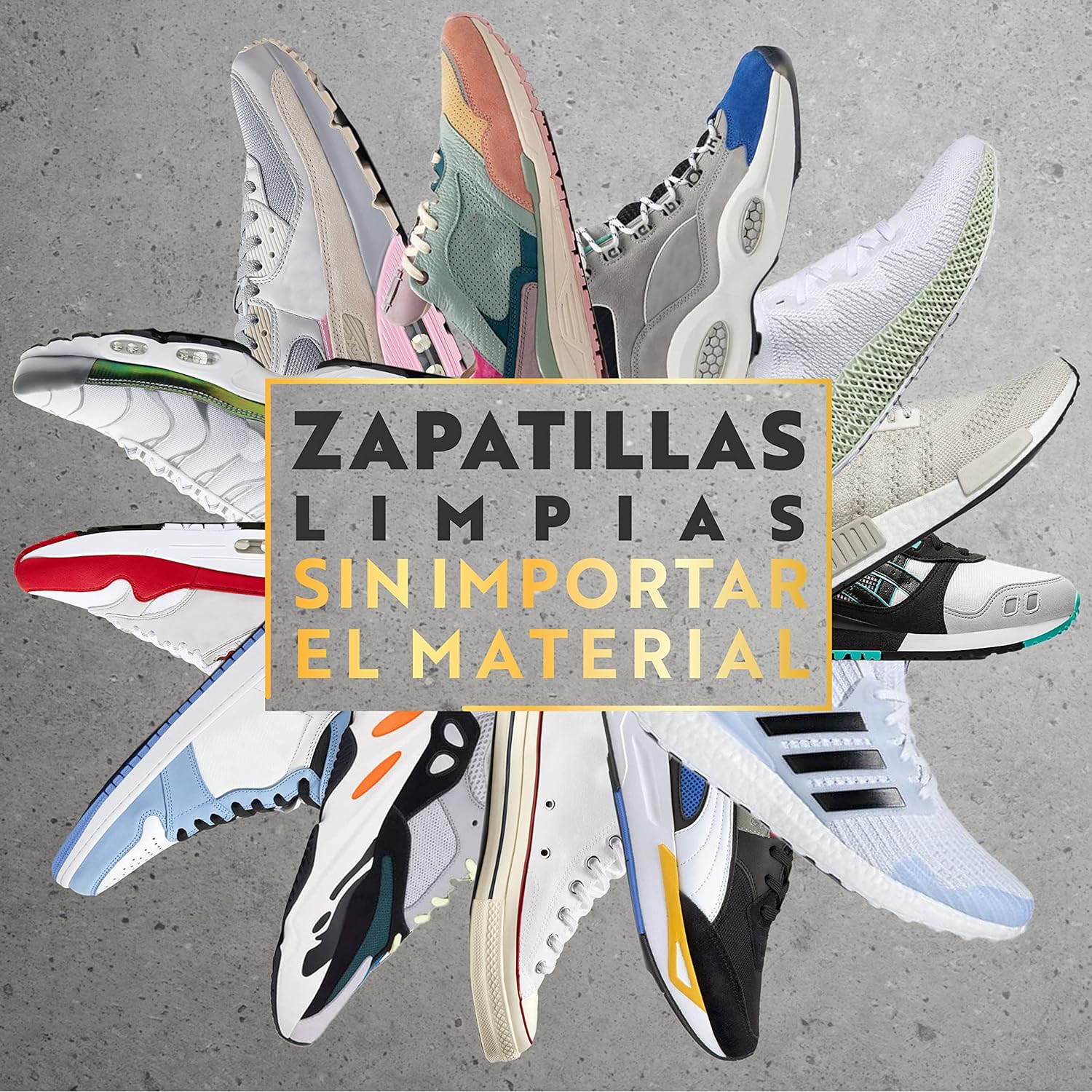 Restaurador de Zapatos l Para cualquier Superficie: Cuero, Lona, Piel Lisa y Sintética