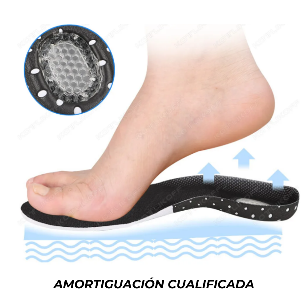 Plantillas ortopédicas Unisex l Comodidad para Todo el Día