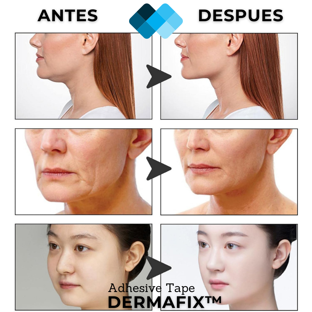 Unidad exta Tiras Lifting facial Anti-edad l 60 Unidades Transparentes