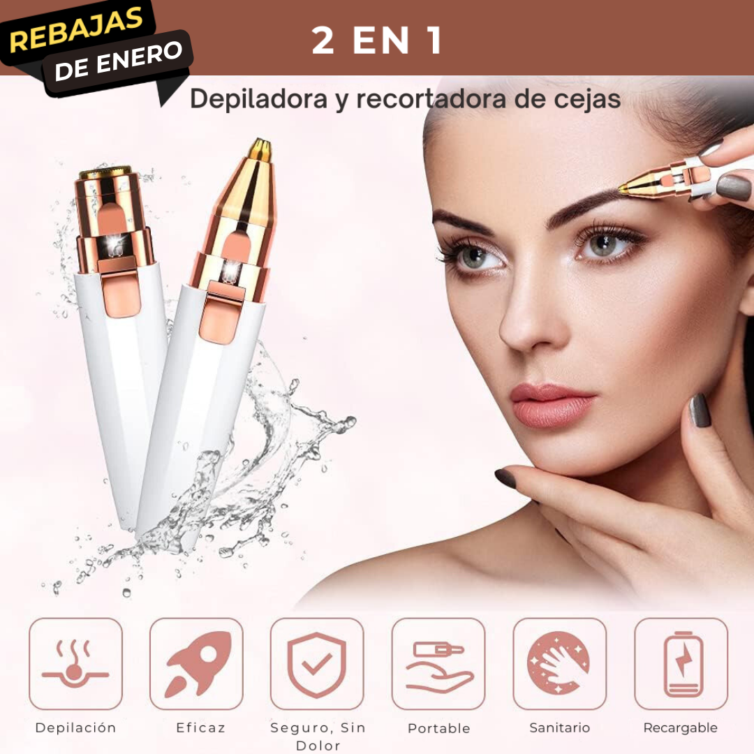 UNIDAD EXTRA Depiladora de Vello Facial 2 en 1 - Rasuradora EpiPro™