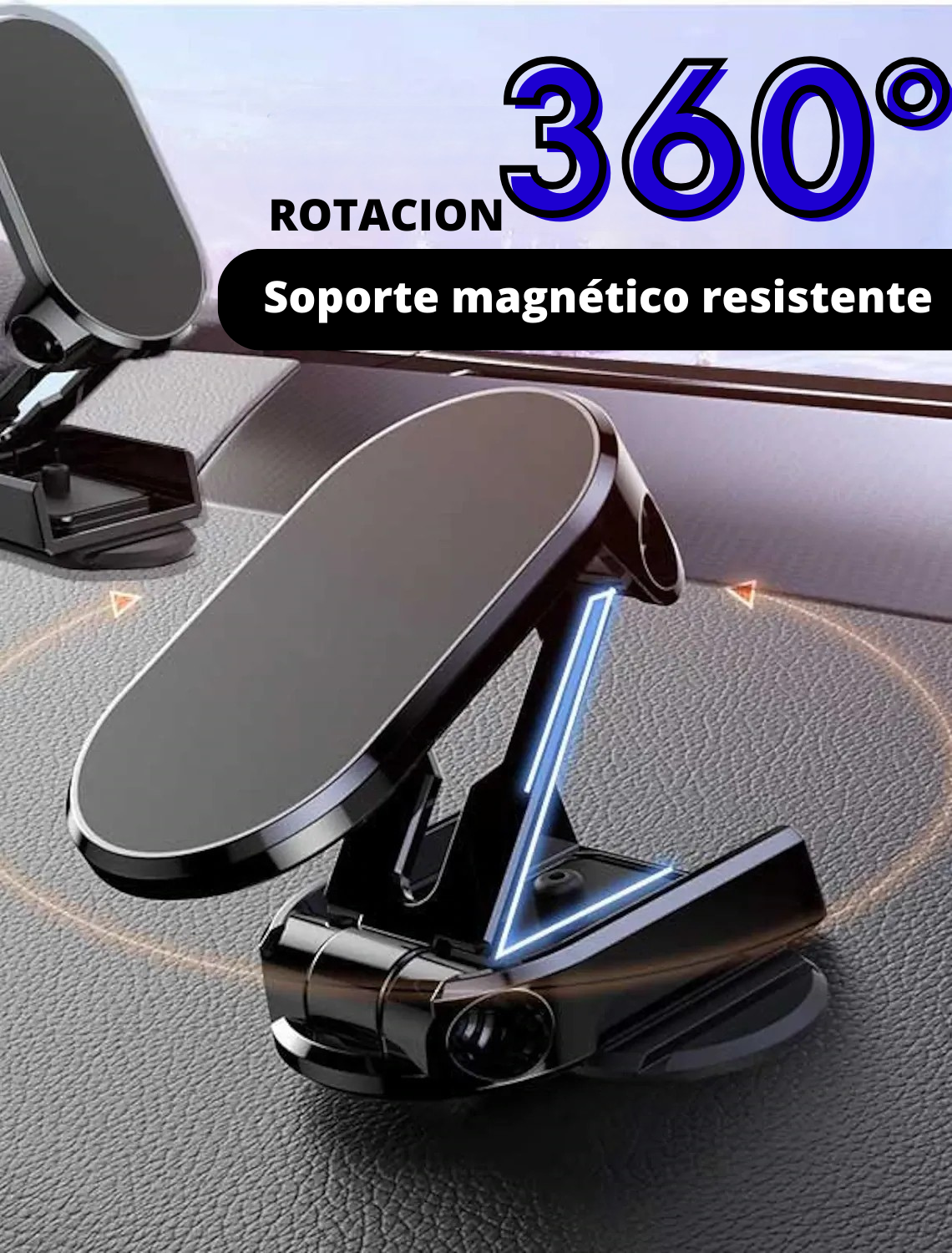 Soporte Electromagnetico Para Teléfono